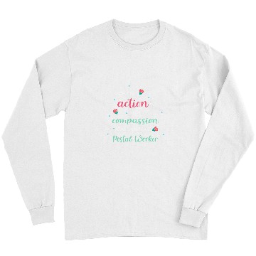 Discover Postal Worker Mailman Mail Post Office 2 Long Sleeves