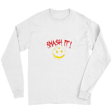 Discover Creepy Halloween Pickleball Back Long Sleeves