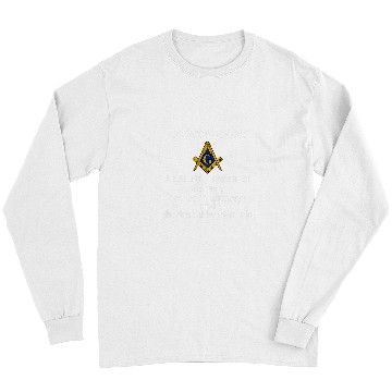 Discover Freemasonry definitions Masonic square and compass symbol Long Sleeves
