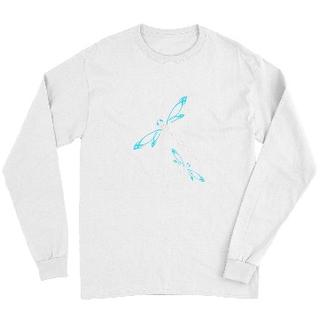 Discover Dragonfly Tribal Dragon Fly Tattoo Art Long Sleeves