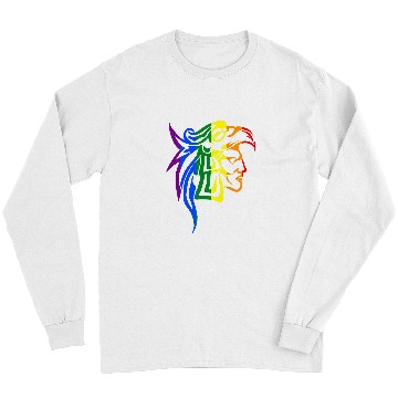 Discover Hispanic LGBTQ Pride Aztec Eagle Warrior Long Sleeves