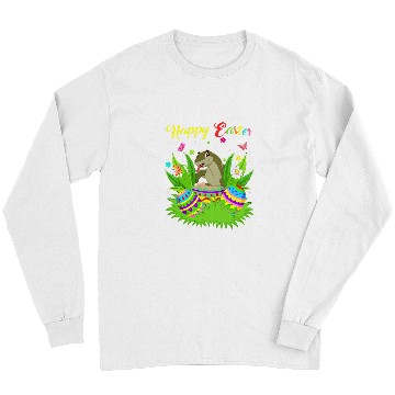 Discover Dragons Komodo Dragon Lover Easter Egg Funny Komodo Dragon Easter Long Sleeves