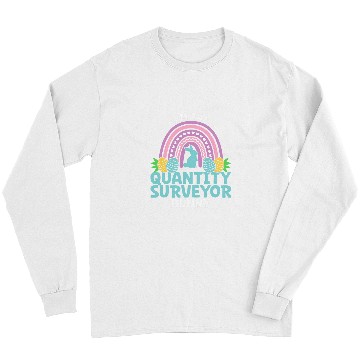 Discover Happy Easter Day Im the Quantity Surveyor Bunny Long Sleeves