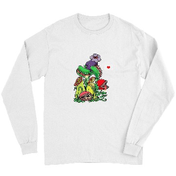 Discover Carnivorous Plant Lover Venus Flytrap Gardening Gardener Long Sleeves