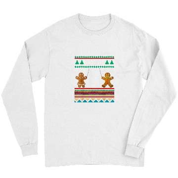 Discover Ginjas Gingerbread Man Ninjas Kung Fu Christmas Ninja Bread Long Sleeves