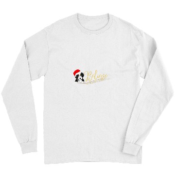 Discover Bernedoodle christmas matching pajamas gift Long Sleeves