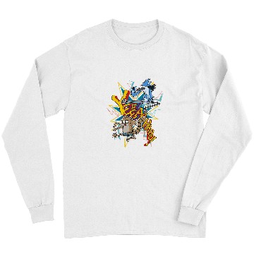 Discover Regular Show Yeeaahhhu Karate Kick Long Sleeves