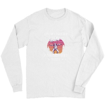 Discover Skydiving Gift Im Only Talking Sunset Paragliding Parachute Long Sleeves