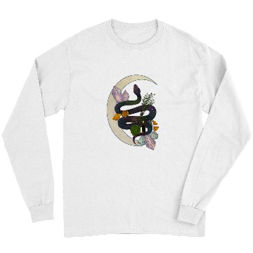 Discover Crystal Moon Serpent Long Sleeves