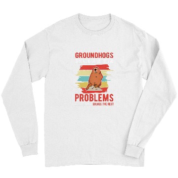 Discover Groundhog Day Woodchuck Marmot 2 Long Sleeves