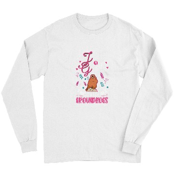 Discover Groundhog Girl Marmot Woodchuck Long Sleeves