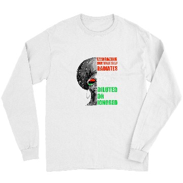 Discover Black Strong Women Empowerment Art Long Sleeves