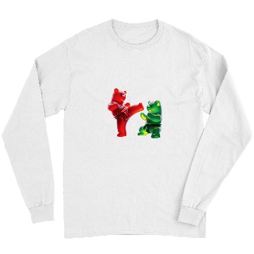 Discover Gummy Bear Ninja Gummy Bear Karate Gummy Bear Long Sleeves