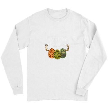 Discover Season Deer Easter Eggs With Camouflage Pattern Long Sleeves