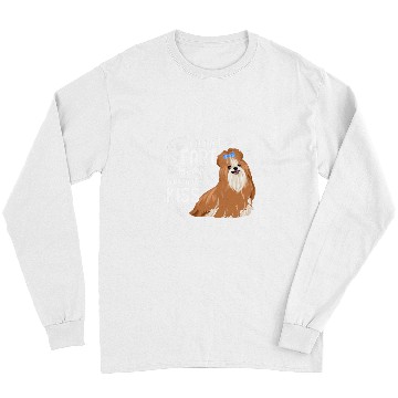 Discover Shih Tzu Dog Lover Funny Cute Puppy Lover Pet Animal Long Sleeves