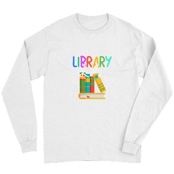 Discover Reading Book Librarian Library Lady Reading Bookworm Books Lover Reader Long Sleeves