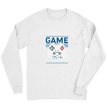 Discover Game Gaming I Paused My Game To Be Here Mens Boys Funny Gamer Video Game 37 Gamer Loving Game Long Sleeves