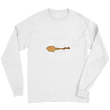 Discover flight attendant pilot plane aircraft airplane funny Long Sleeves