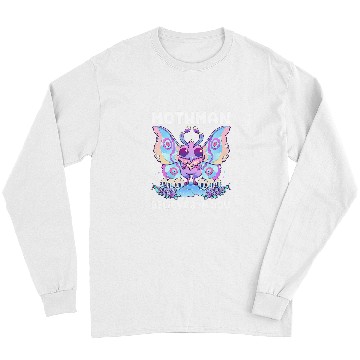 Discover Pastel Goth Mothman Believes You Me Gothic Cryptid Wicca Long Sleeves