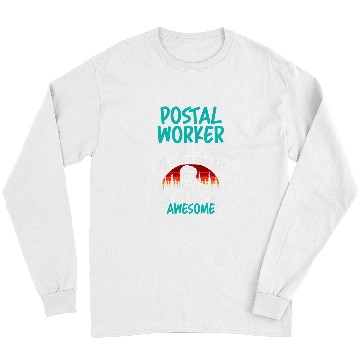 Discover Postal Worker Saurus Like Normal T Rexs Dinosaur Long Sleeves