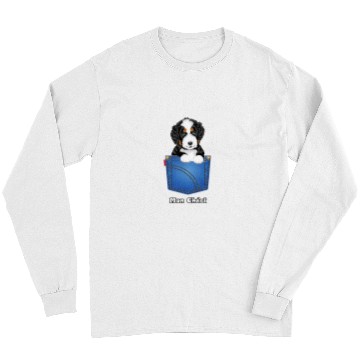 Discover Bernedoodle cute gift mon cheri Long Sleeves
