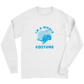 Discover Whales In A Human Costume Long Sleeves