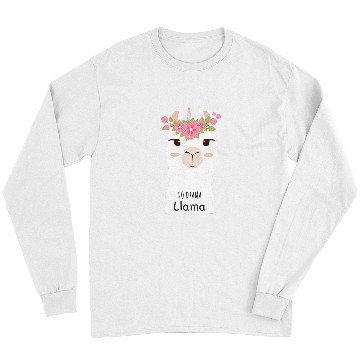 Discover No Drama Lama Unicorns Alpaca Long Sleeves