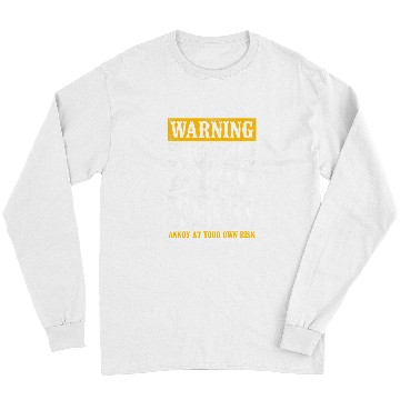 Discover HVAC Technician Tech vintages Warning Exhausted Hvac Tech Long Sleeves