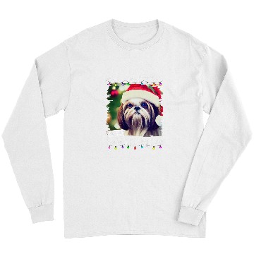 Discover First Christmas as a Shih Tzu mom 23 Long Sleeves