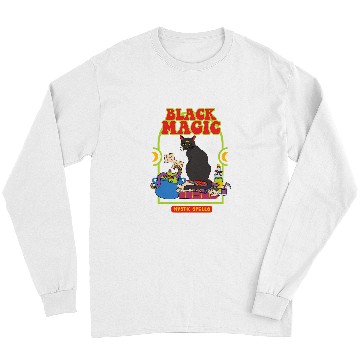 Discover Black Magic 2Mystic Spells 2Cat Long Sleeves