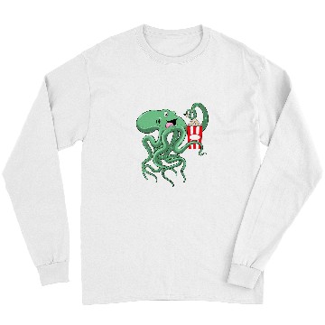 Discover Octopuss Lover Popcorn Long Sleeves