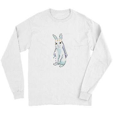 Discover Rabbits Bride Flower wreath Wedding Long Sleeves