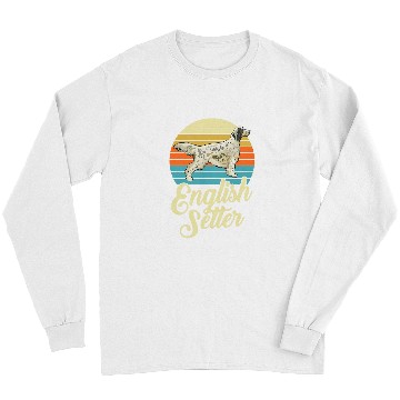 Discover Awesome English Setter 1970s vintages Retro Long Sleeves