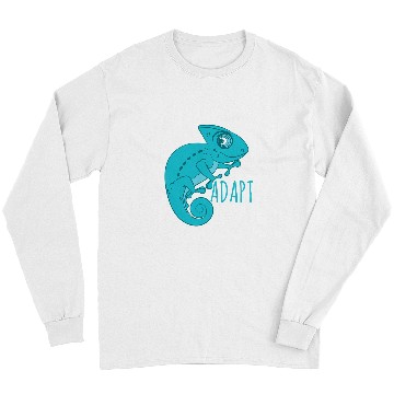 Discover Chameleon Blue Art Chameleon Adapt Long Sleeves
