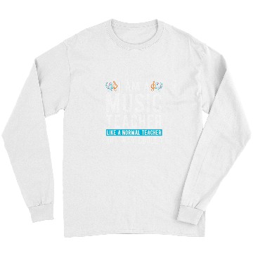 Discover Music Professor School Cool Music Teacher Long Sleeves