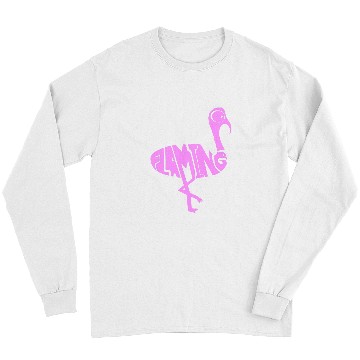 Discover Pink Flamingo Flamingos Long Sleeves