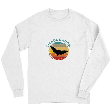 Discover Cicada Nation Eastern Brood X Summer 2Quote Saying Meme Long Sleeves