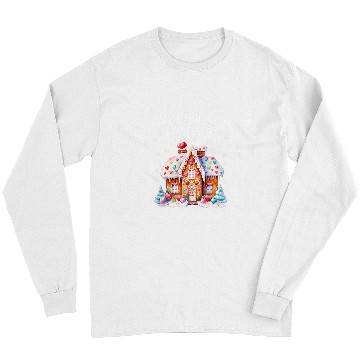 Discover Gingerbread House Female Builder or Female Client Christmas Long Sleeves