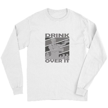 Discover drink over it bartender cocktail party barman bartender Long Sleeves