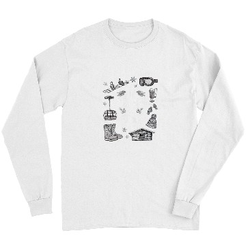 Discover Skiing Ski The Mountains Are Calling Snowboarding Long Sleeves