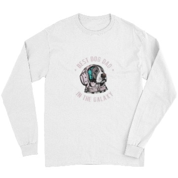 Discover The bests Pointer dog Dad in the galaxy Long Sleeves
