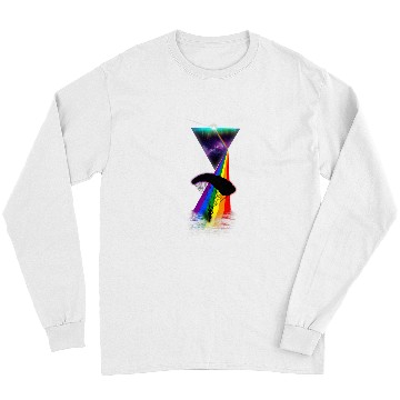 Discover Skydiving Gift vintages Retro Prism Skydiving Long Sleeves