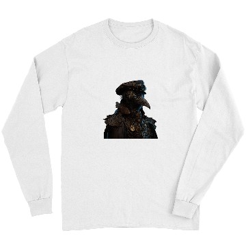 Discover Steampunk Raven Medieval Fantasy Gothic Graphics Long Sleeves