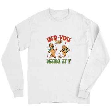 Discover Did You Try Icing It Gingerbread ICU nurses Christmas nurses 1 Long Sleeves