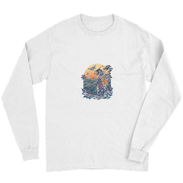 Discover Surrealism Japanese Painting Bug Catcher Long Sleeves