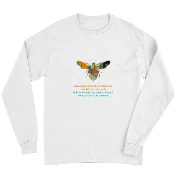Discover BUMBLEBEE SILHOUETTE ART Long Sleeves