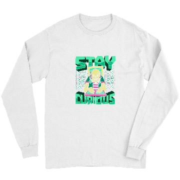 Discover Skeletons Skulls Programmer Skeletons Software Engineer Coder Stay Curious Skull Long Sleeves