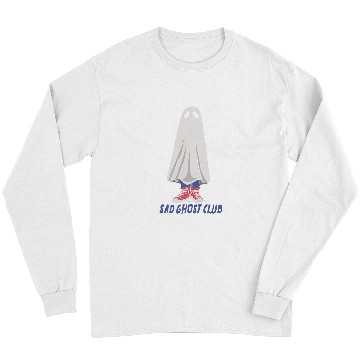 Discover Sad ghosts Club Halloween Costume 339 Long Sleeves