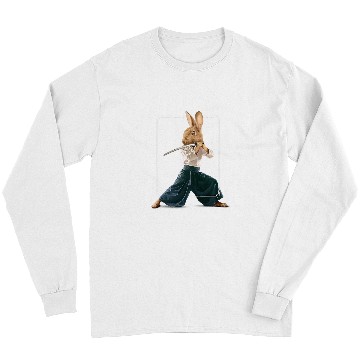 Discover FANCY ART RABBIT NINJA FIGHTER Long Sleeves
