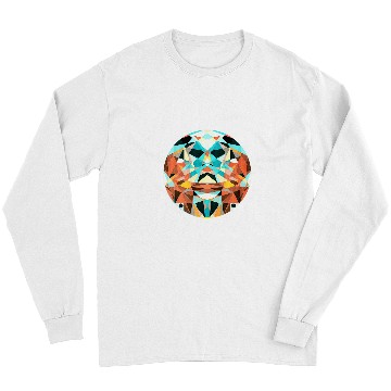 Discover Circle Abstract Geometry Art Long Sleeves
